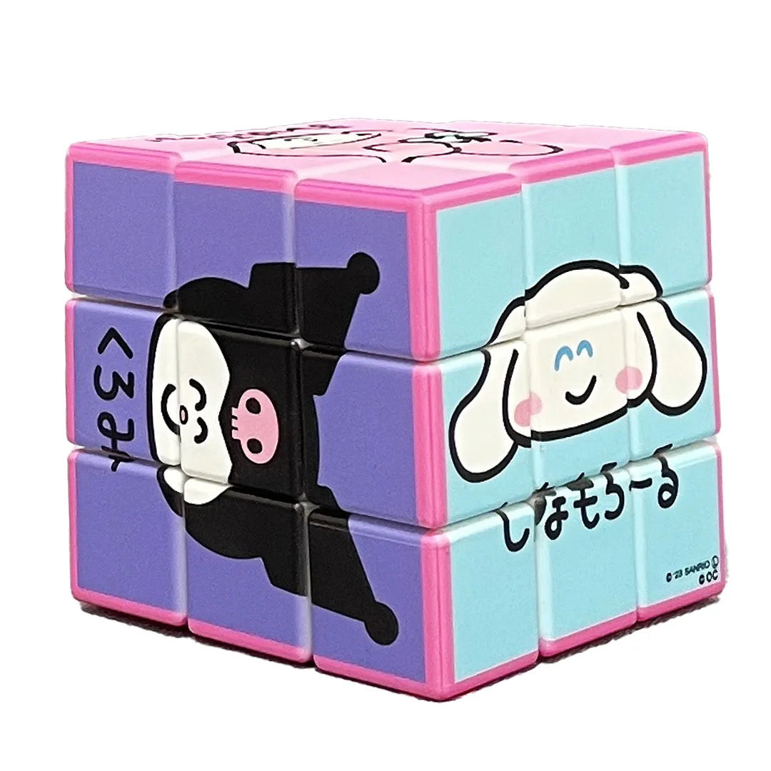 Sanrio三丽鸥|笑眯眯漫画脸角色魔方益智玩具|約H57×W57×D57mm