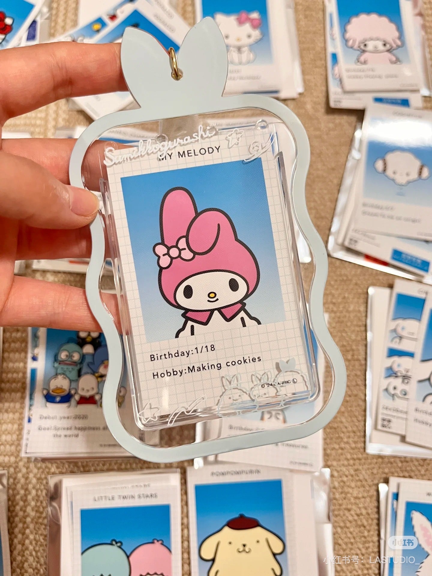 Sanrio|Secret ID Photo Style Smartroid mystery bag/blind box/All 24 types|1pcs
