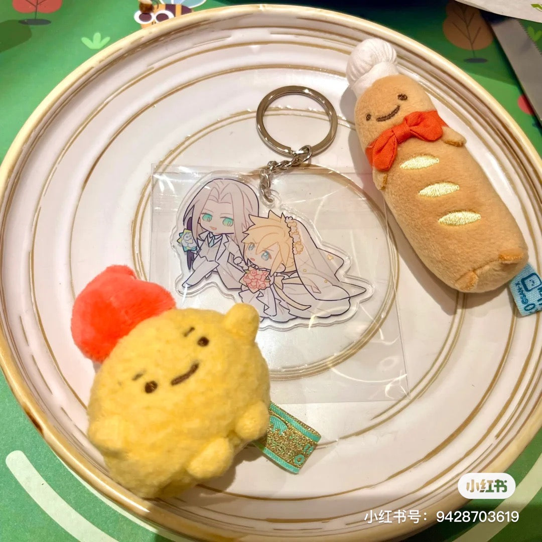 Sumikko gurashi|Bread Shop Manager Hand-held Plush Toy|85×70×110mm approx.