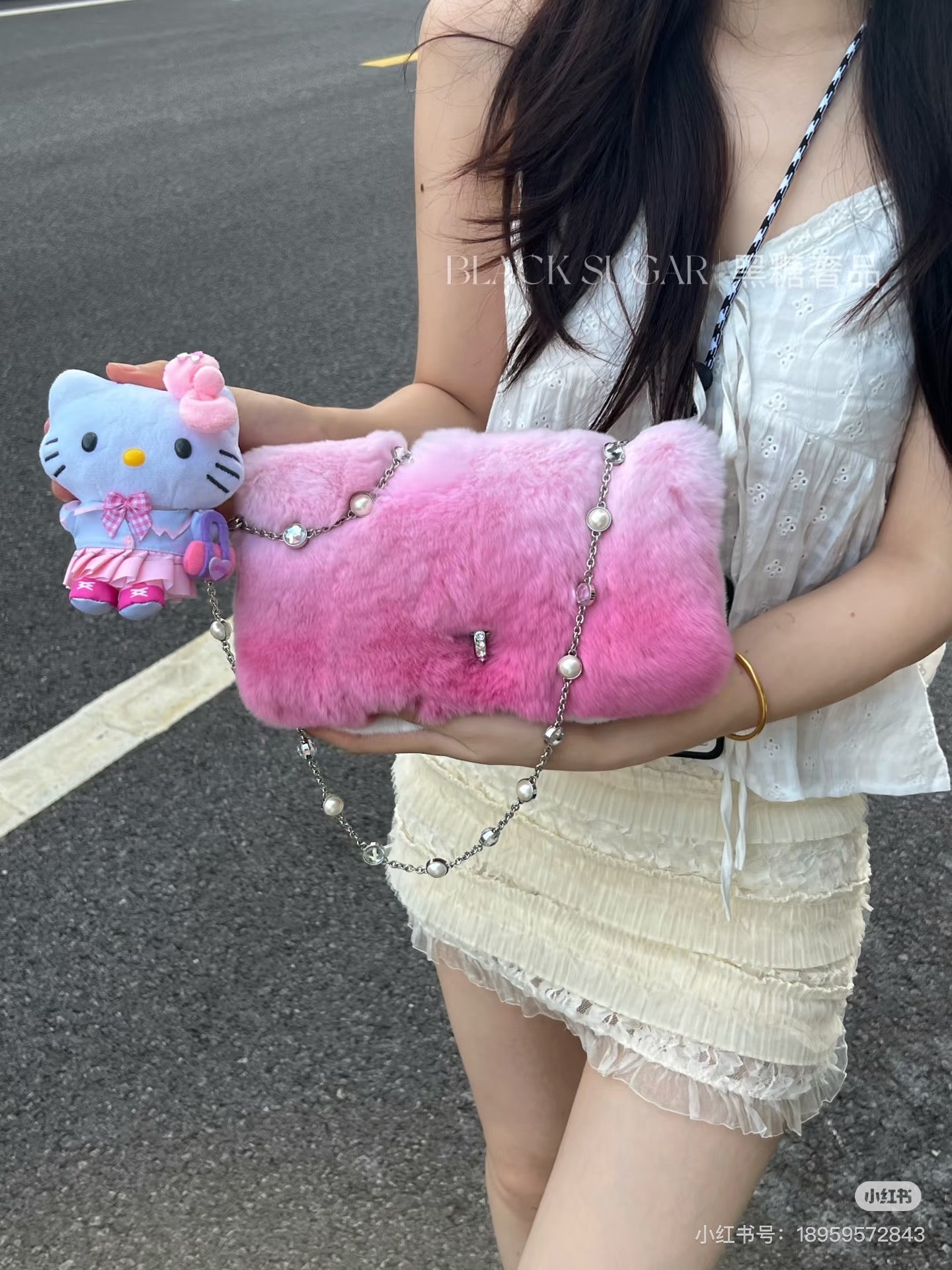 Sanrio|Avail Happy School Days Mascot Holder /Plush Keychain