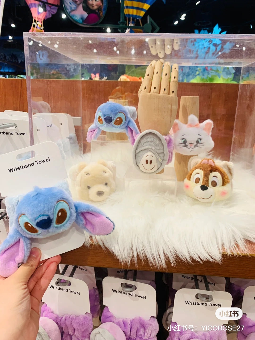 Disney迪士尼|超萌大脸玩偶腕带|約 縦8.5×横9.5×厚み6(cm)