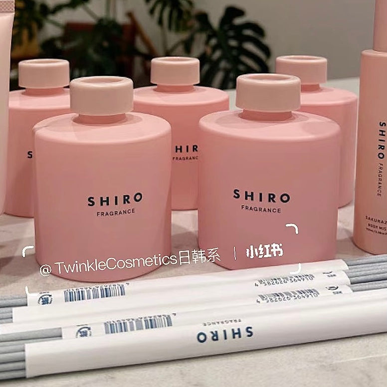 Shiro|樱花限定粉色回归一代瓶身包装香薰?藤条|180ml