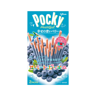Glico格力高|Pockys蓝莓期间限定饼干棒/零食/高颜值淡蓝色|2袋【24.11】