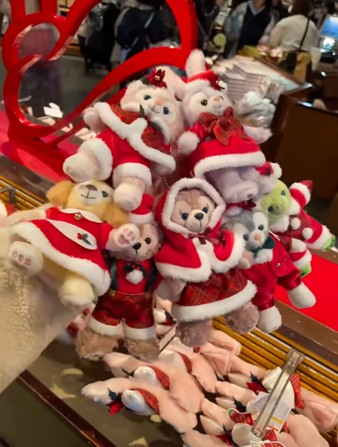 Disney迪士尼 |东迪2024圣诞冬日七宝毛绒玩偶挂件/包挂