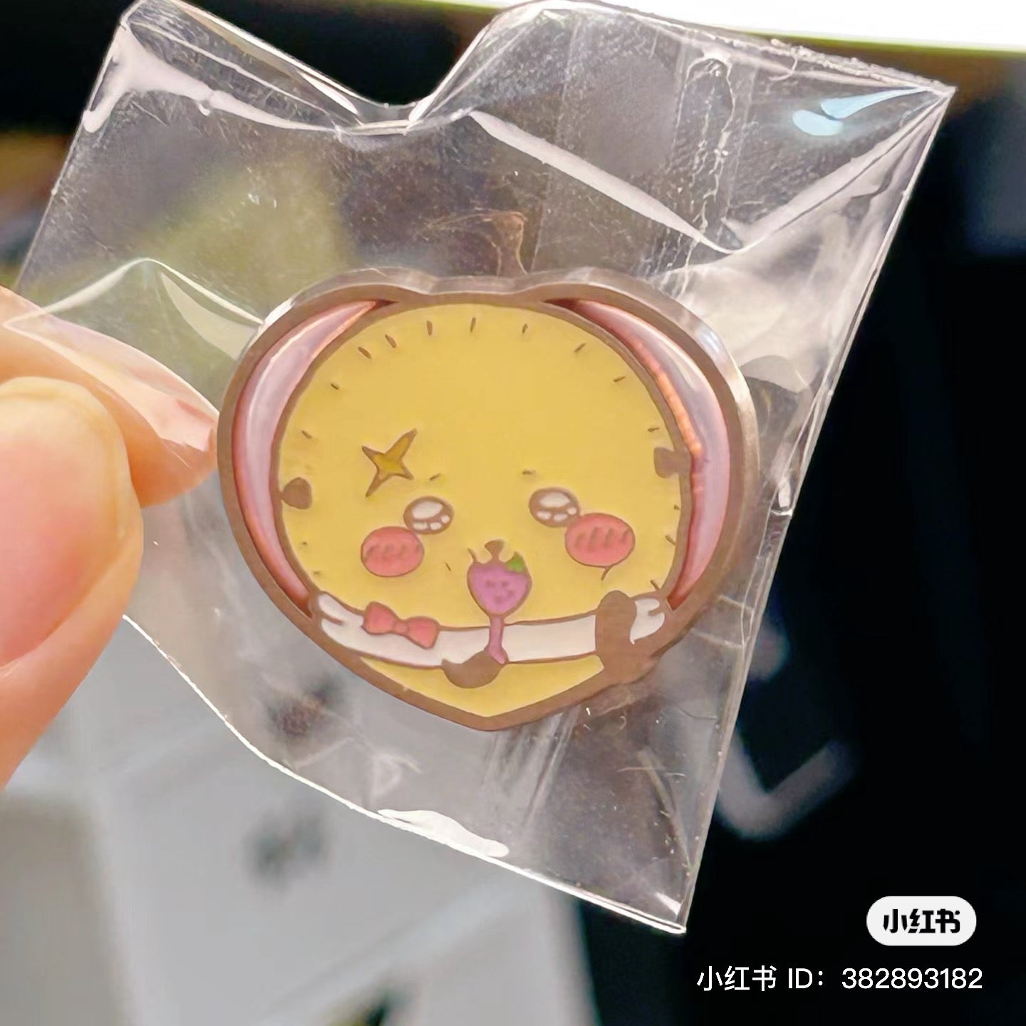 Chiikawa 吉伊卡哇|可爱金边金属徽章盲盒/全12种|1枚入