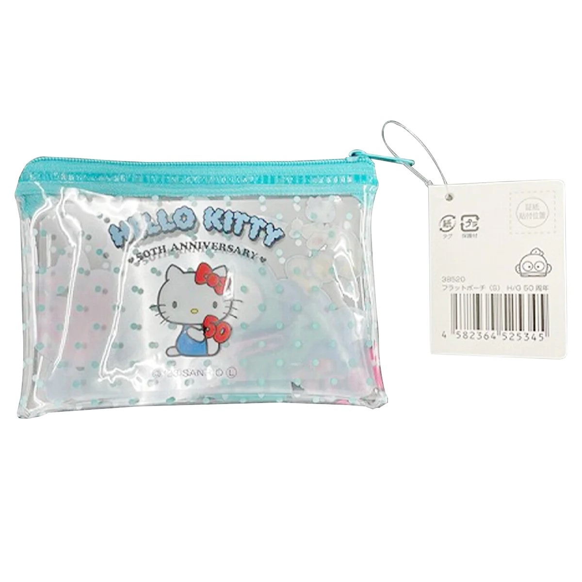 Sanrio| 50th anniversary tote bag pouch|12cm×7.5cm×1cm approx.