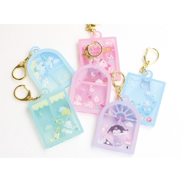 Sanrio|Shaka Shaka Keychain|55×77×7mm approx.