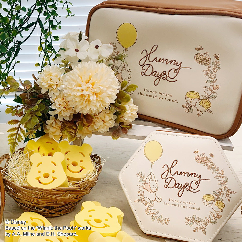 Disney|Winnie the pooh小熊维尼White pooh/噗噗化妆棉/粉扑/上妆粉扑|10枚入