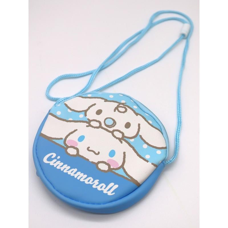 Sanrio|Colorful Dots Mini Pouch & Neck Strap|120×120×15mm approx.