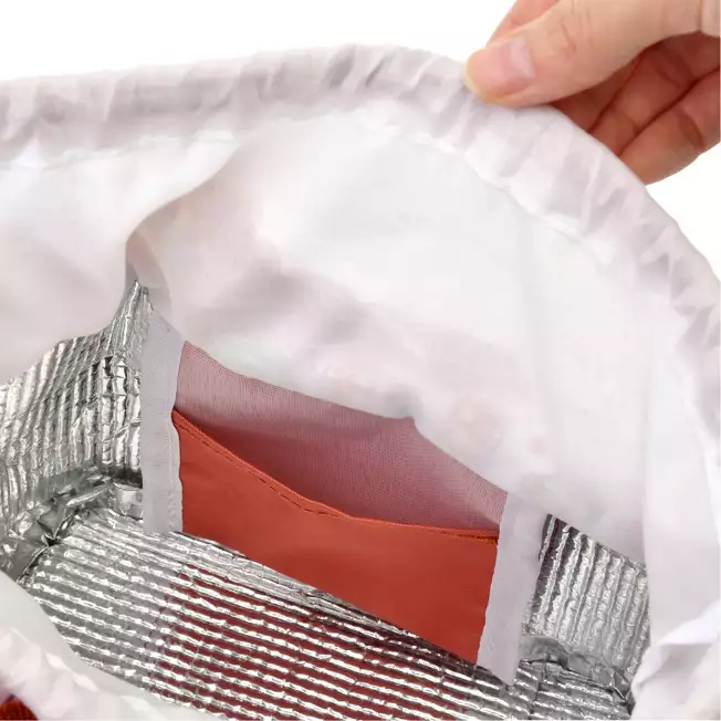 Disney|玩具总动员三眼仔保冷抽绳野餐便当包+便当盒|约10.7 cm (H) x 15.2 cm (W) x 6.5 cm (D)