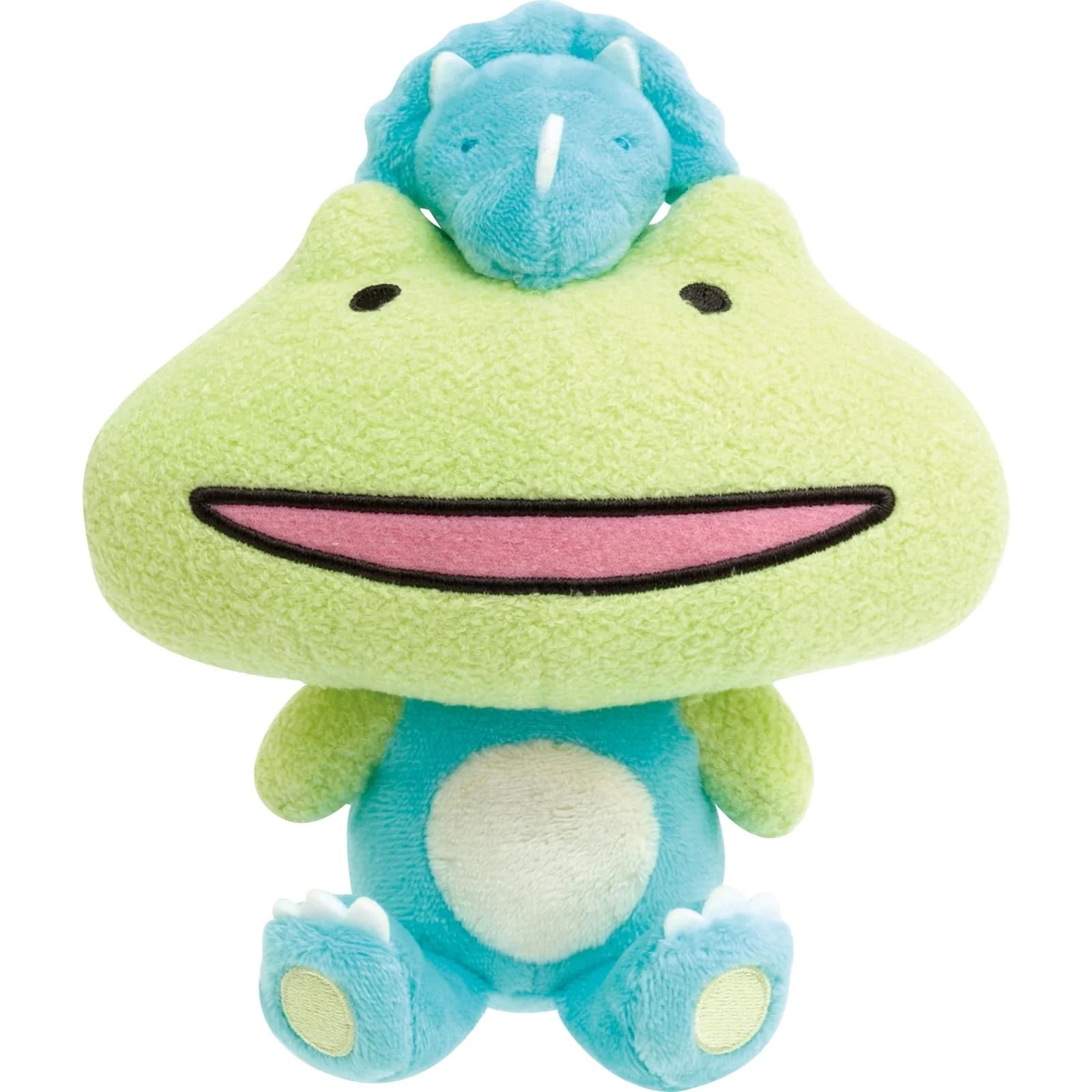 San-X |Chiquip Dancers Plush Toy Skip Frog Sensei|約H160 x W140 x D90mm