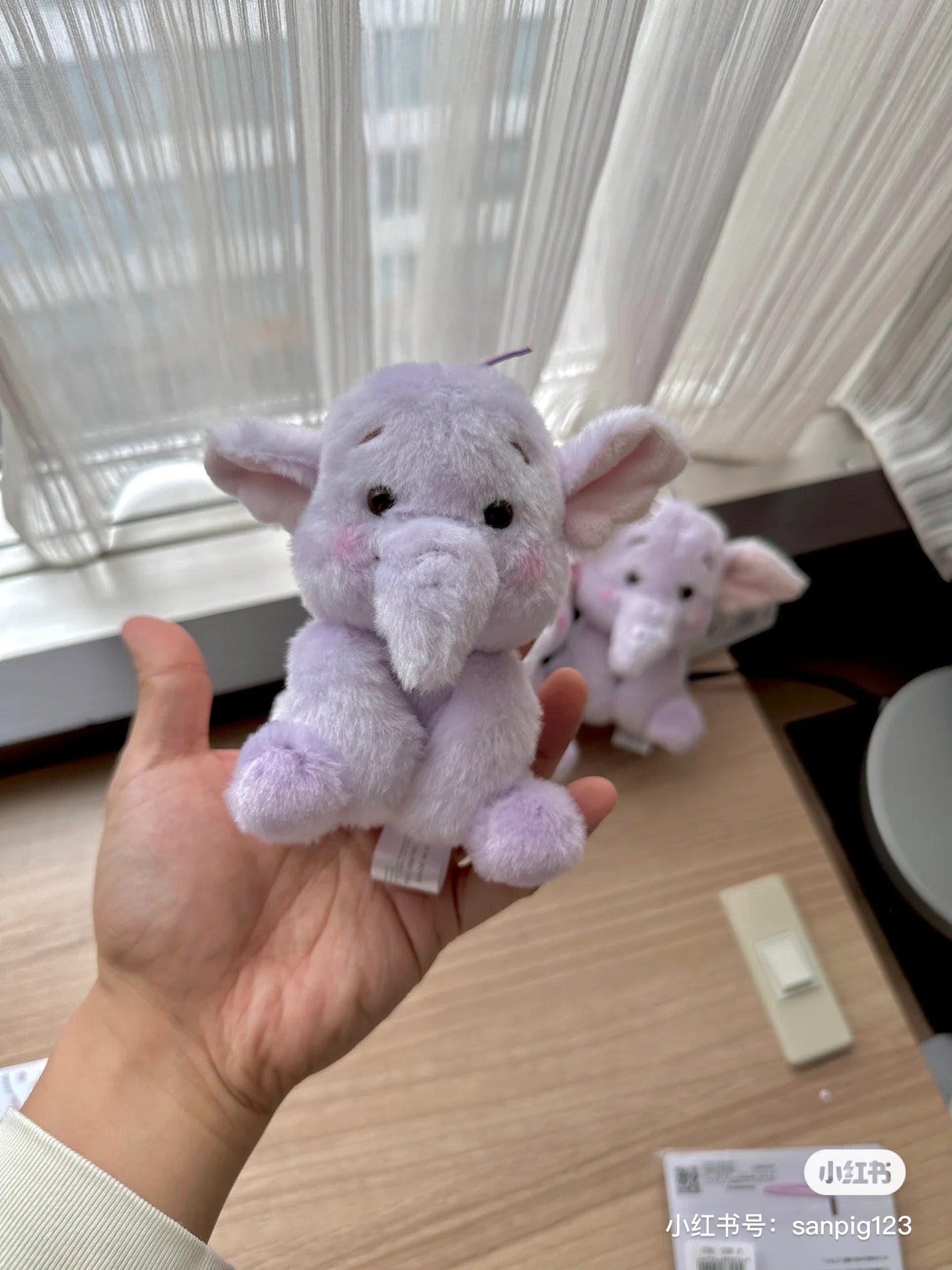 Disney|超好摸fluffy豆豆眼系列挂件|約高さ17×幅9.5×奥行き6.5(cm)