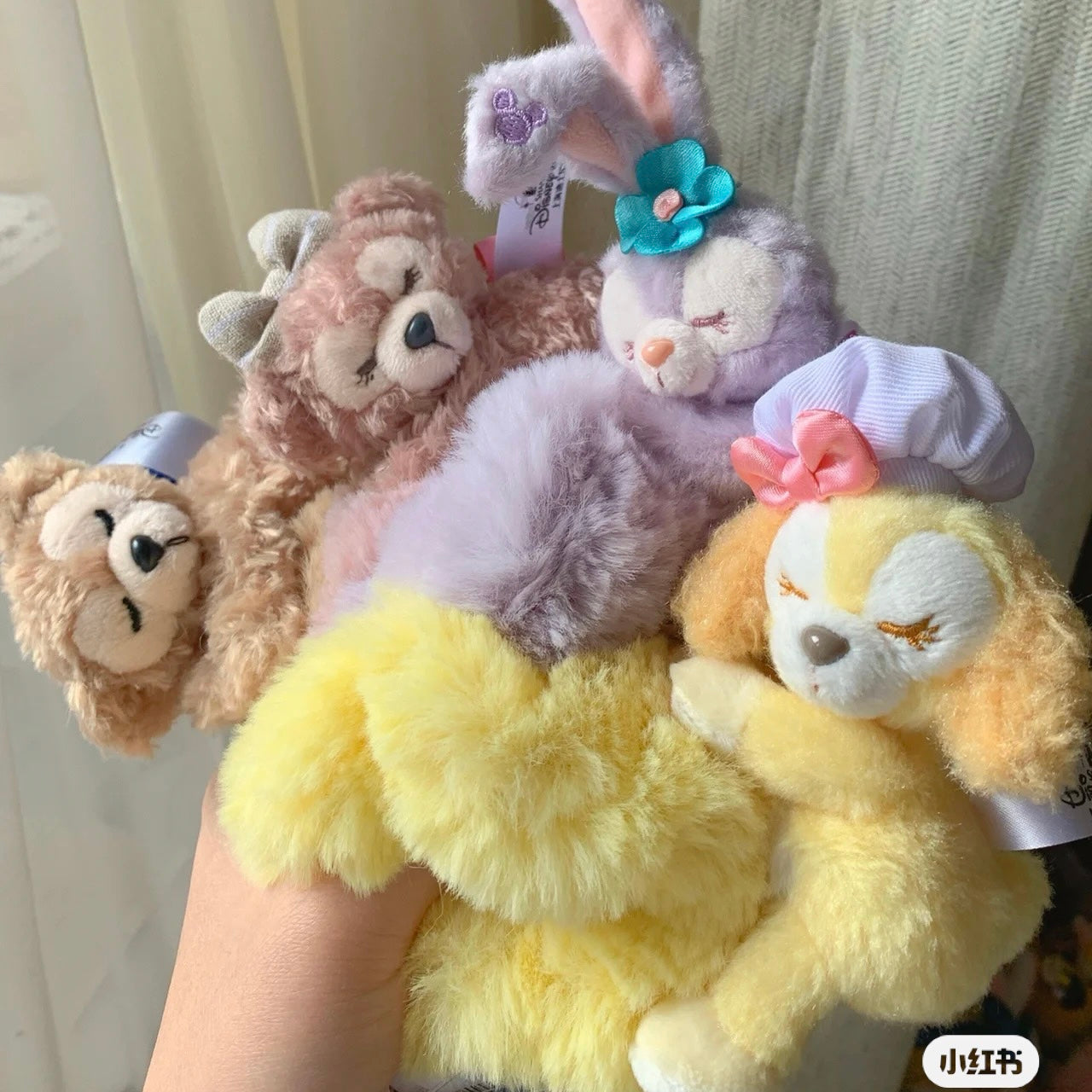 Disney SH|软乎乎毛茸茸可爱角色发圈