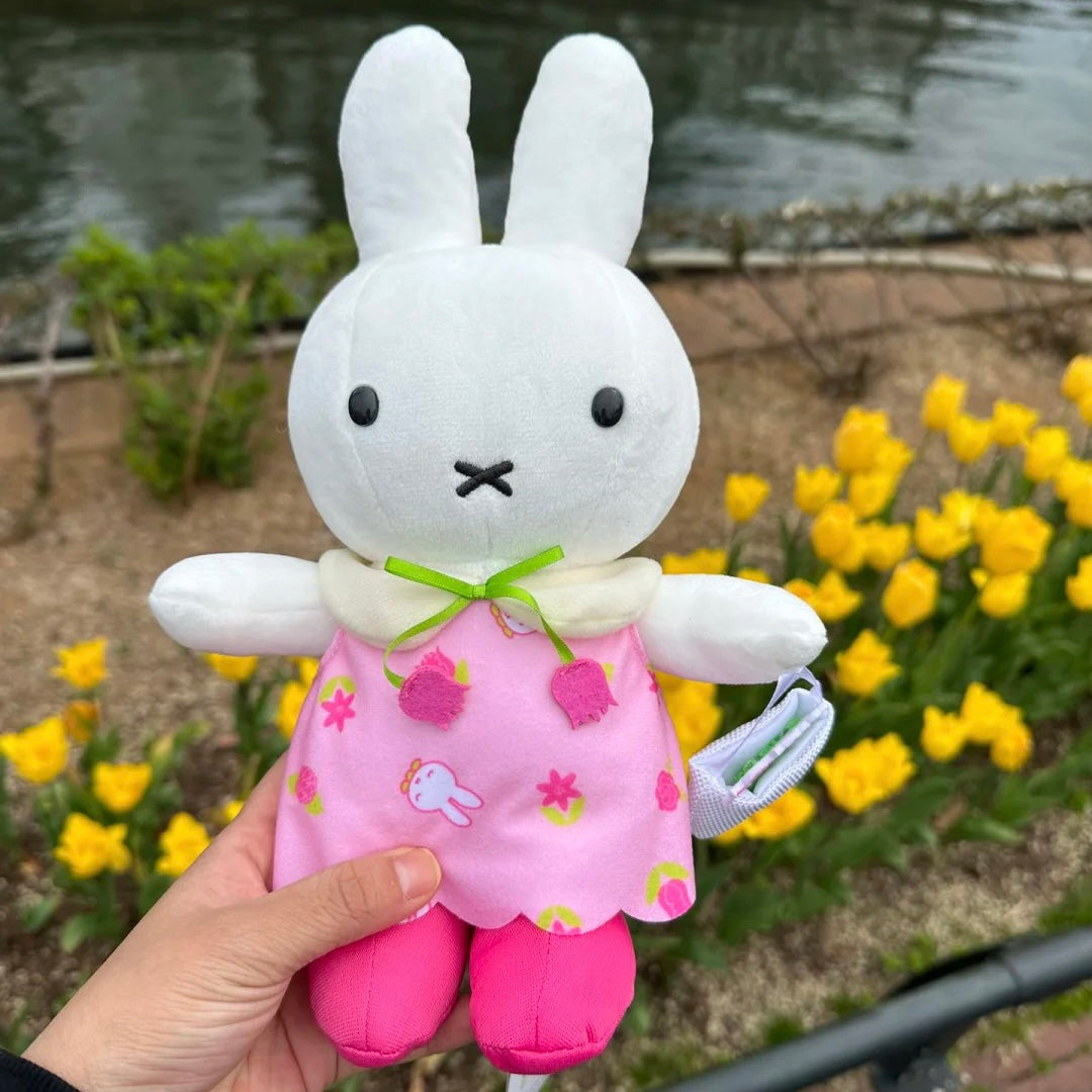Miffy米菲|春日郁金香玩偶/公仔/小衣服很精致