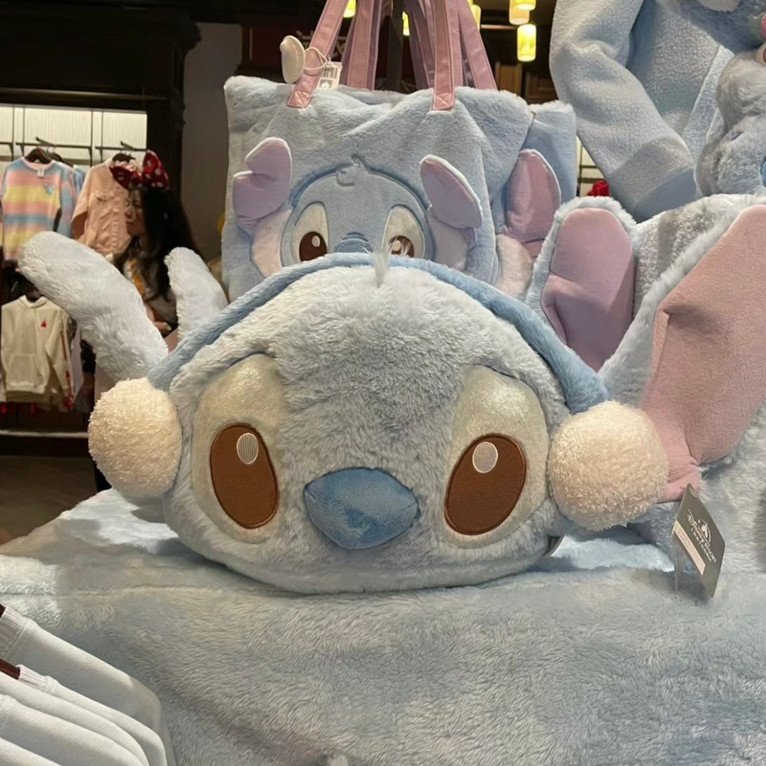 Disney SH|冬日限定史迪仔/史迪奇/stitch暖手宝/暖手抱枕