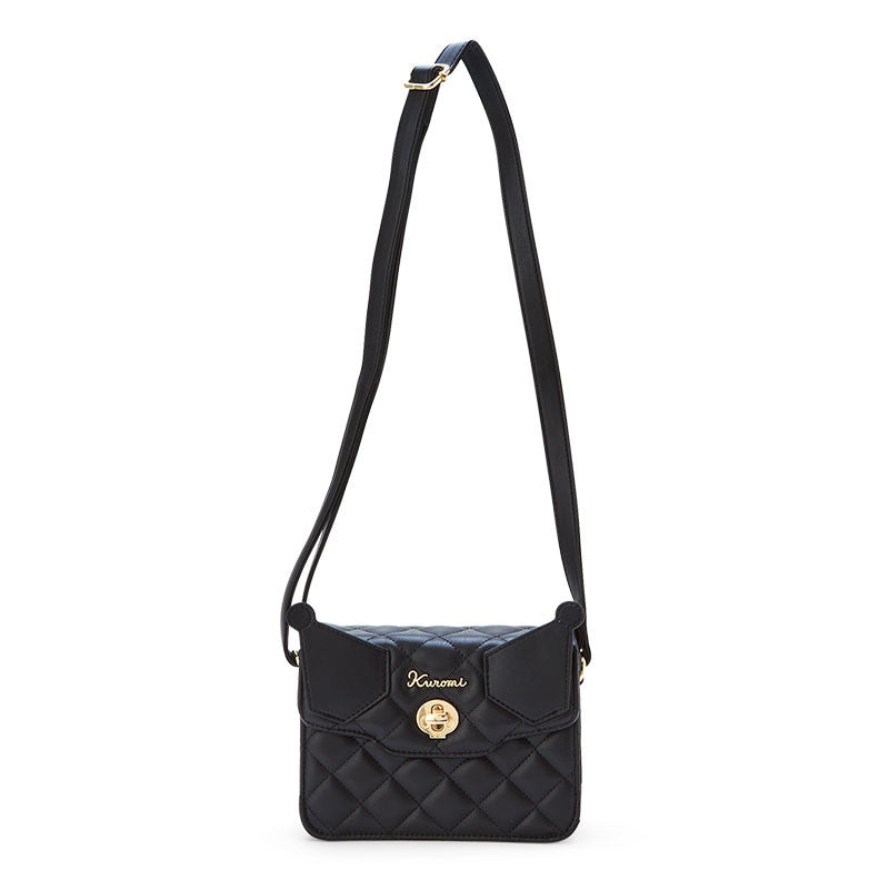 Sanrio|Kuromi delusional lady妄想执事/妄想大小姐库洛米斜背/肩背小皮包|18 x 6 x 13 cm