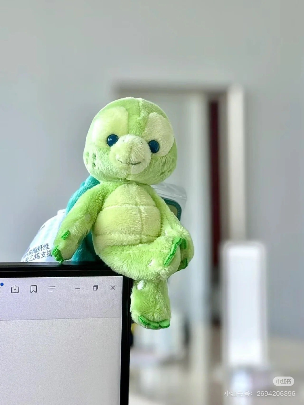 Disney SH|Olu小龟造型多变冰箱磁贴