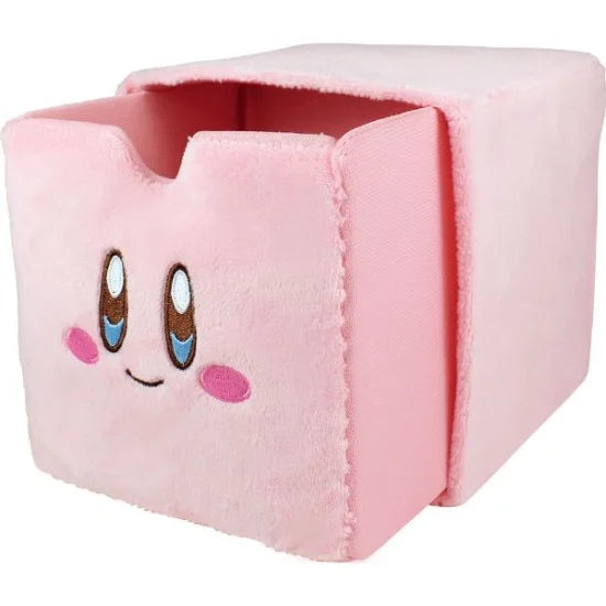 Kirby|粉 |毛茸茸桌面收纳盒/储物盒|13.5cm×13.5cm×13.5cm