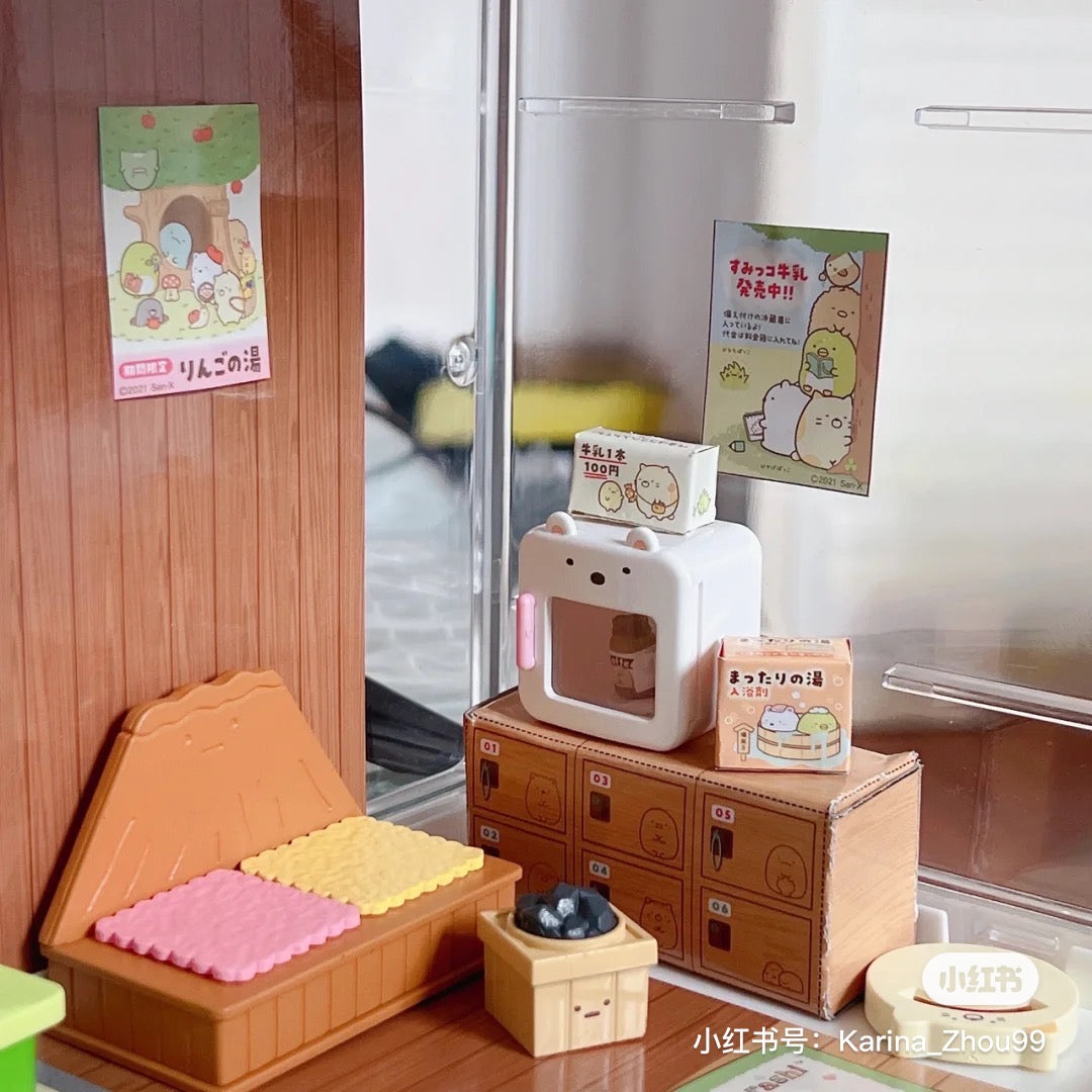 Sumikko gurashi角落生物|rement 小伙伴泡温泉系列/食玩盲盒 /全8种|1盒