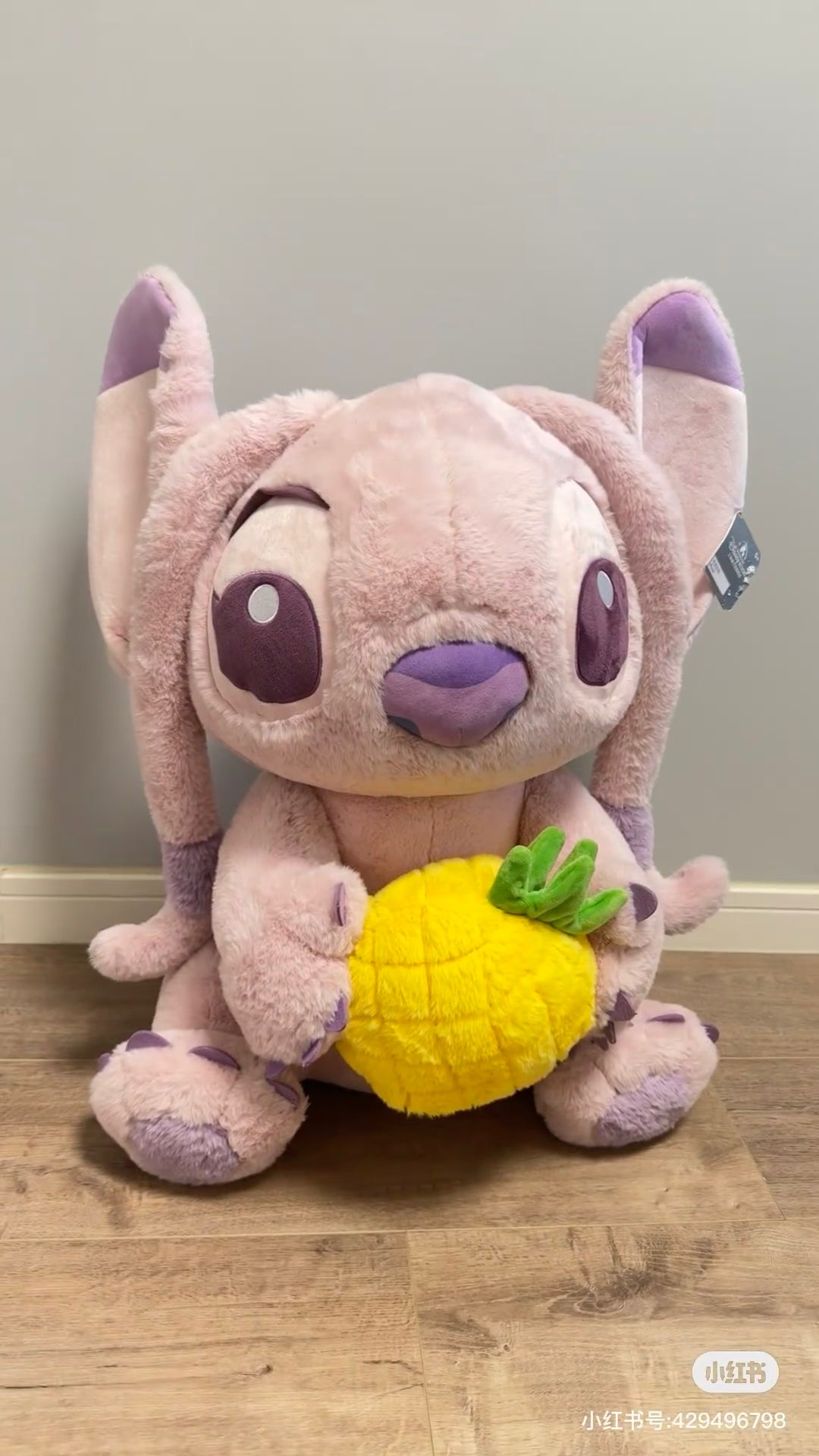 Disney SH|抱抱菠萝超大史迪仔公仔/玩偶