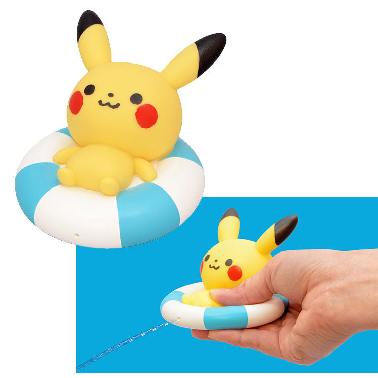 Pikachu皮卡丘|母婴系列水上漂浮玩具/按压可滋水|约10×8.5×6.2cm