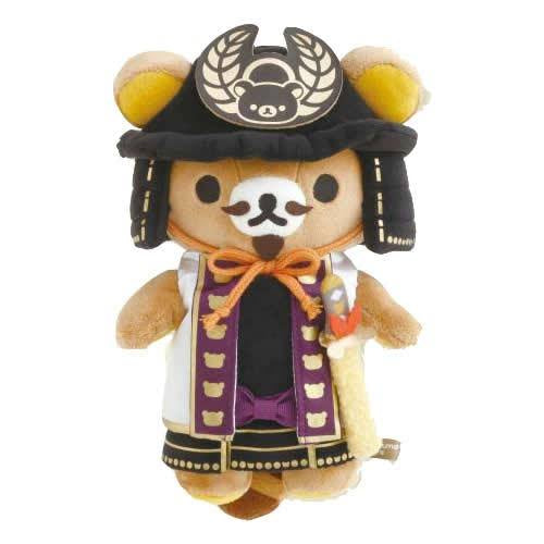 Rilakkuma轻松熊|东京车站限定复古战国武士/德川家康系列玩偶/公仔