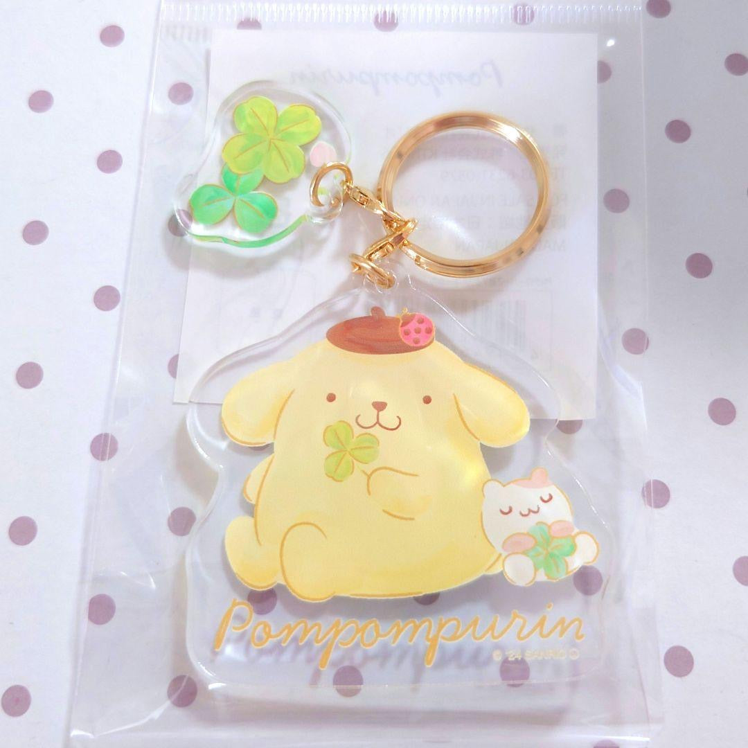 Sanrio三丽鸥|展会限定Pum Pum purin布丁钥匙扣