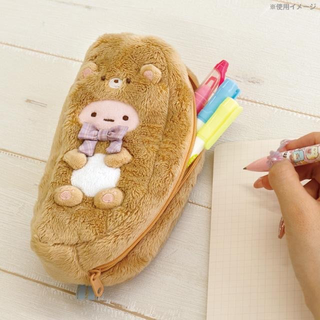Sumikko gurashi角落生物|换装轻松熊可爱小粉圆软萌笔袋/收纳袋|约H185 x W80 x D50mm