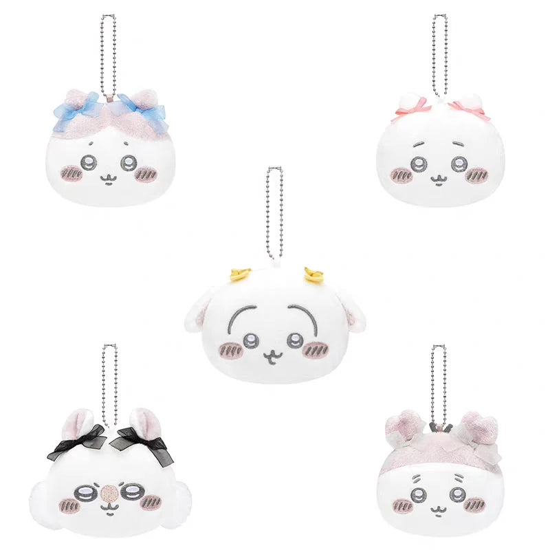 chiikawa|mirror plush keychain blind box/All 5 types|1pcs