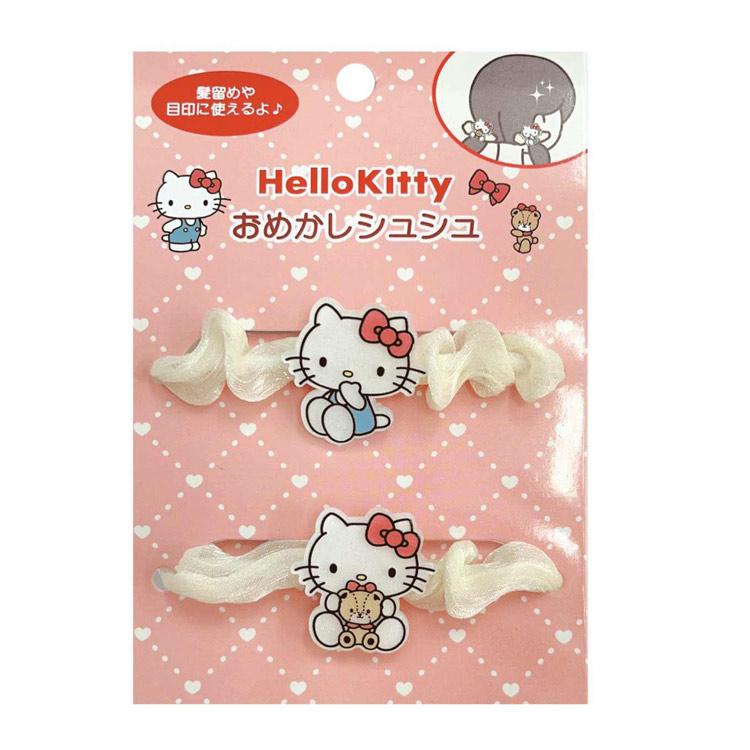 Sanrio|Hello kitty角色发圈/发绳/头绳|2枚入