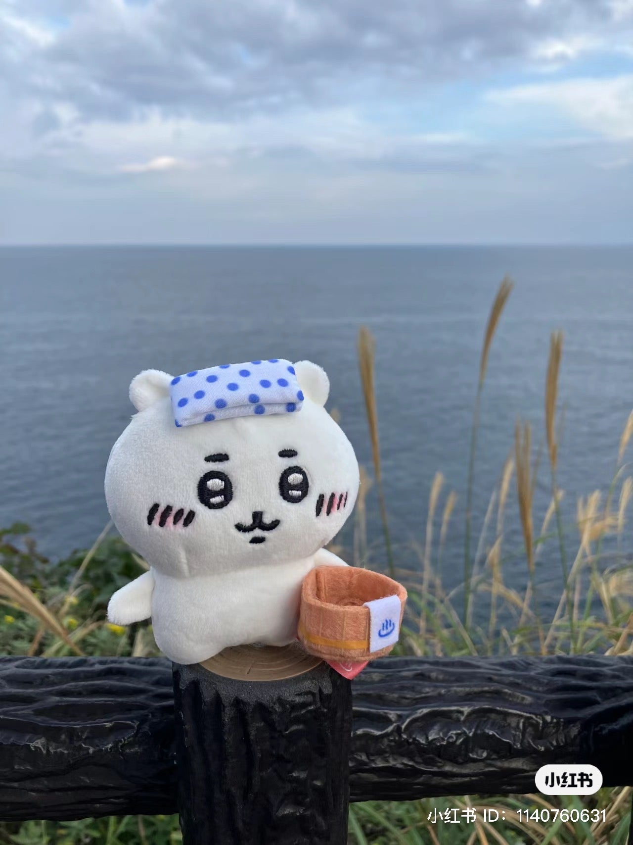 Chiikawa|Onsen Local Limited Edition Mascot Holder /Plush Keychain