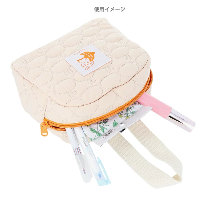 Chiikawa 吉伊卡哇|布制手持式化妆包/收纳包|約W170×H150×D80mm