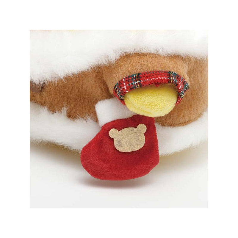 Rilakkuma轻松熊|鼻孔鸡圣诞限定公仔/玩偶|约165 x 140 x 90 mm