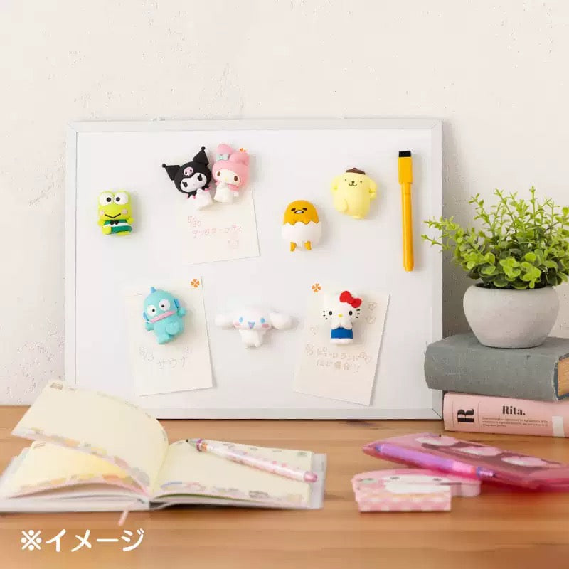 Sanrio|Mascot Magnet| 4.3×2.5×5.3cm approx.