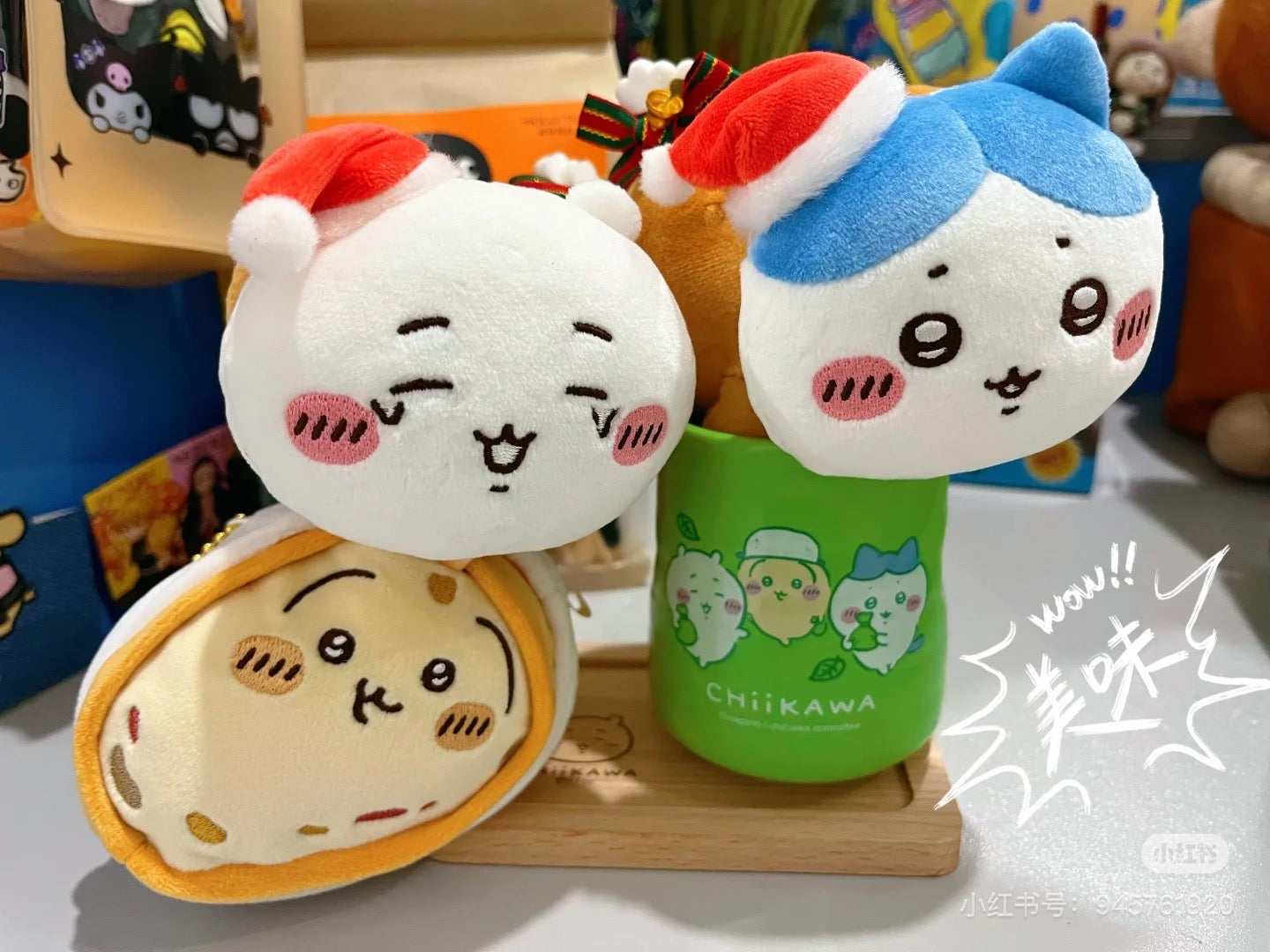 【limit 1】Chiikawa|Christmas 2025 Mascot Holder /Plush Keychain|90×110×100mm approx.