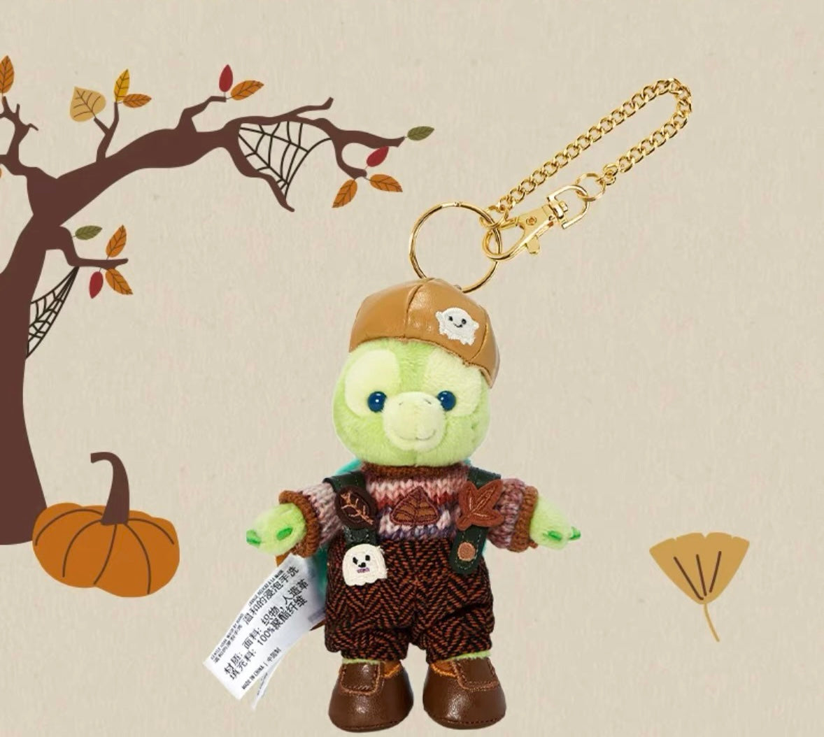 Disney SH|24 Autumn Plush Dolls keychain/ Mascot holder 2024万圣节限定达菲和朋友们系列毛绒挂件