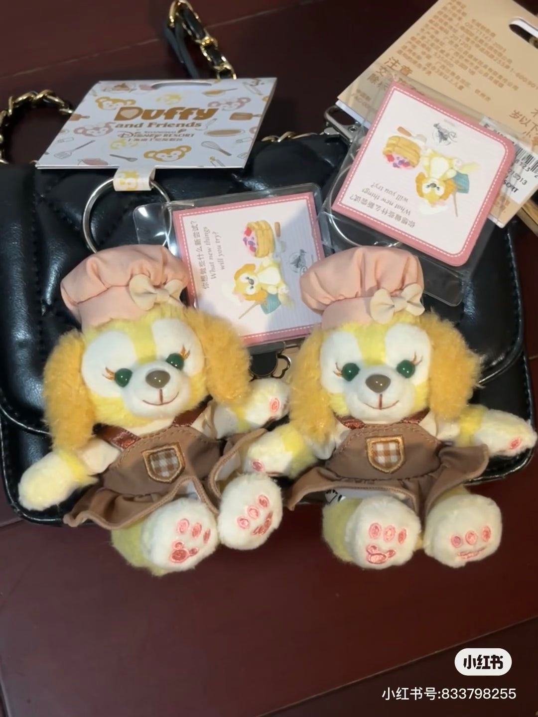 Disney SH|厨师/厨房系列雪莉玫/玫玫挂件/包挂