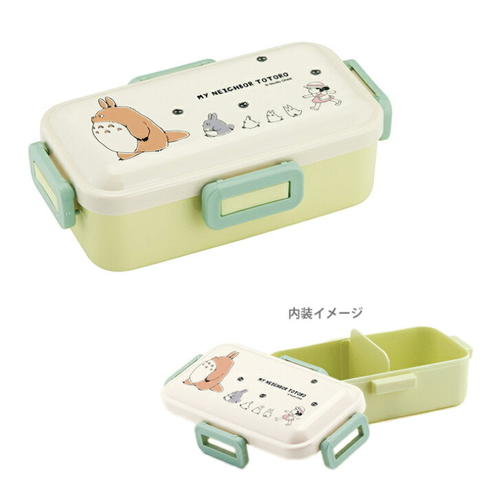 My neighbor totoro|宫崎骏龙猫限定抗菌耐热分段式饭盒/餐具/洗碗机/微波炉可用|約W186×H108×D62mm