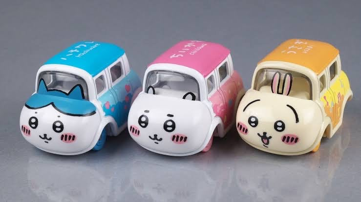 Chiikawa|新多美卡tomica2023第三系列限定/可以动的迷你车模型|1个