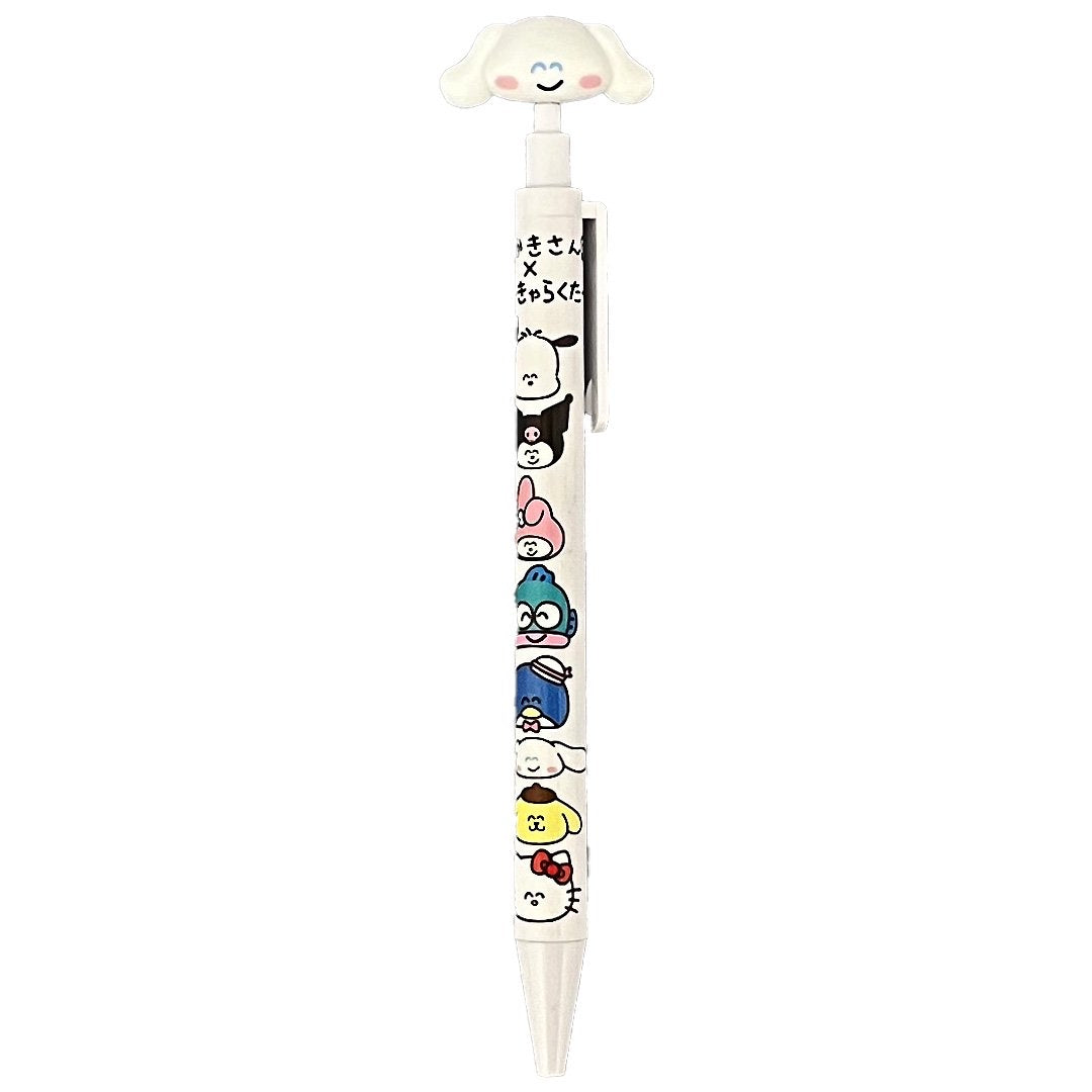 Sanrio|Oekakisan ×Sanrio large head black ballpoint pen large head|0.5mm