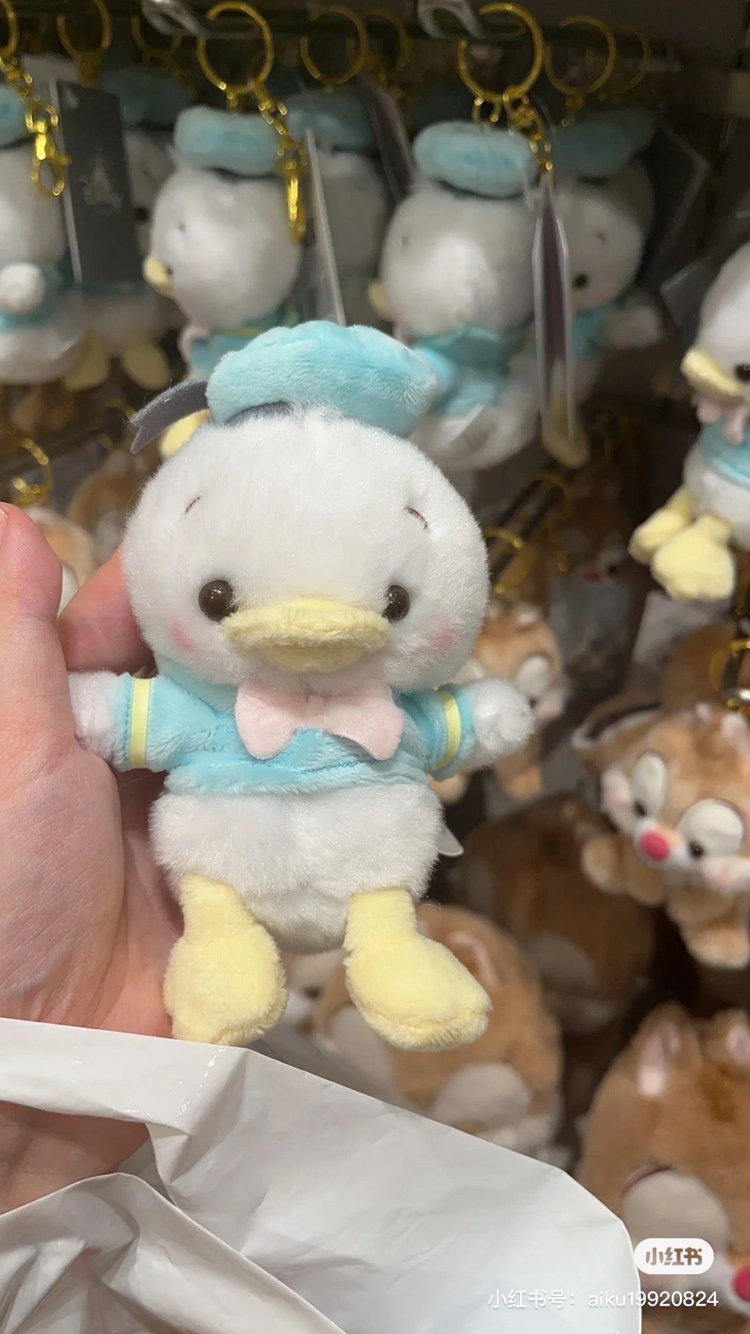 Disney|超好摸fluffy豆豆眼系列挂件|約高さ17×幅9.5×奥行き6.5(cm)