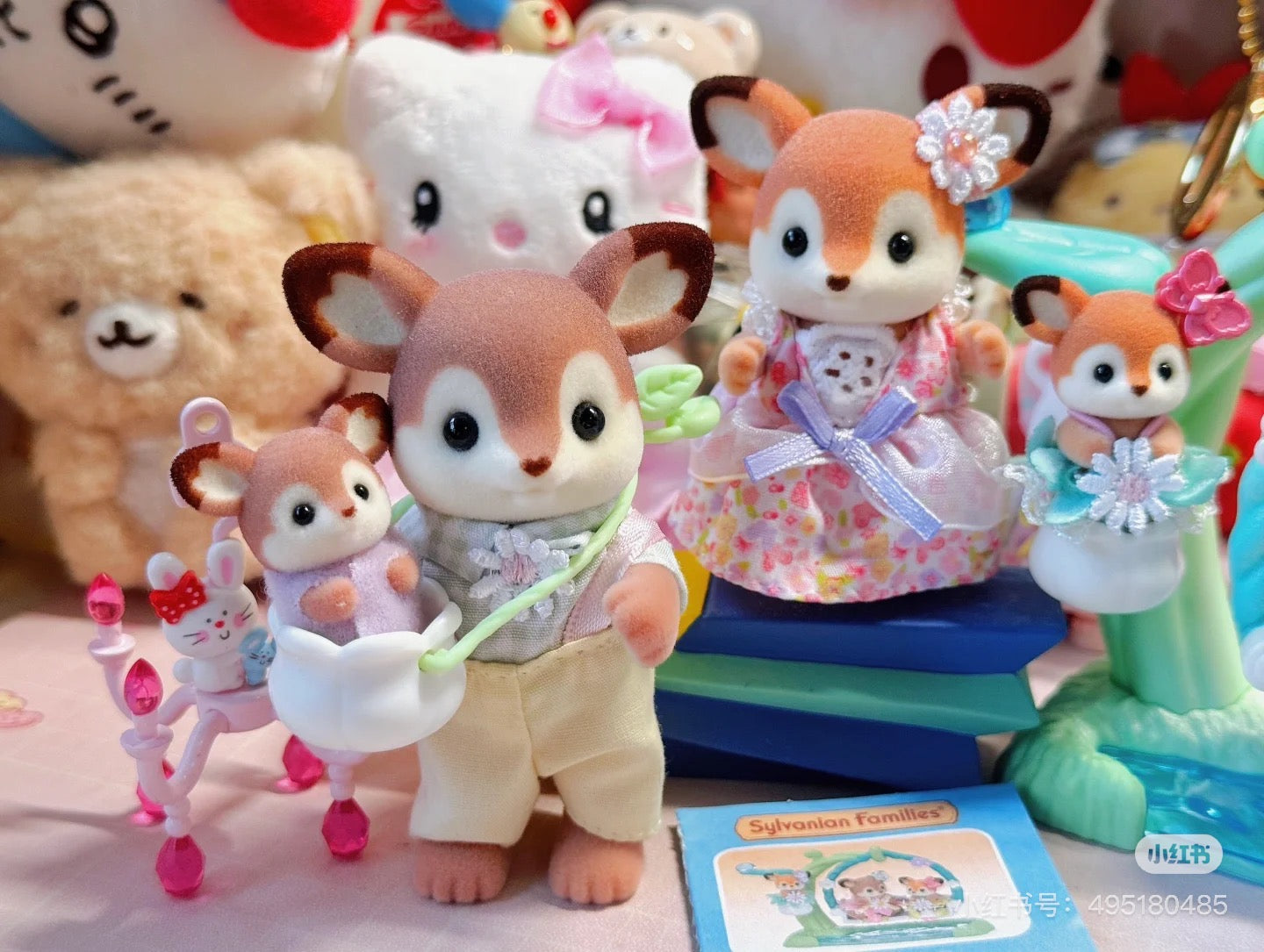 SylvanianFamilies|Deer Family Playset 5799