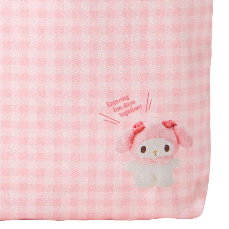 Sanrio| Tote Bag - Pitatto Friends Photo多巴胺格纹系列可爱角色帆布包|约29×5×32cm