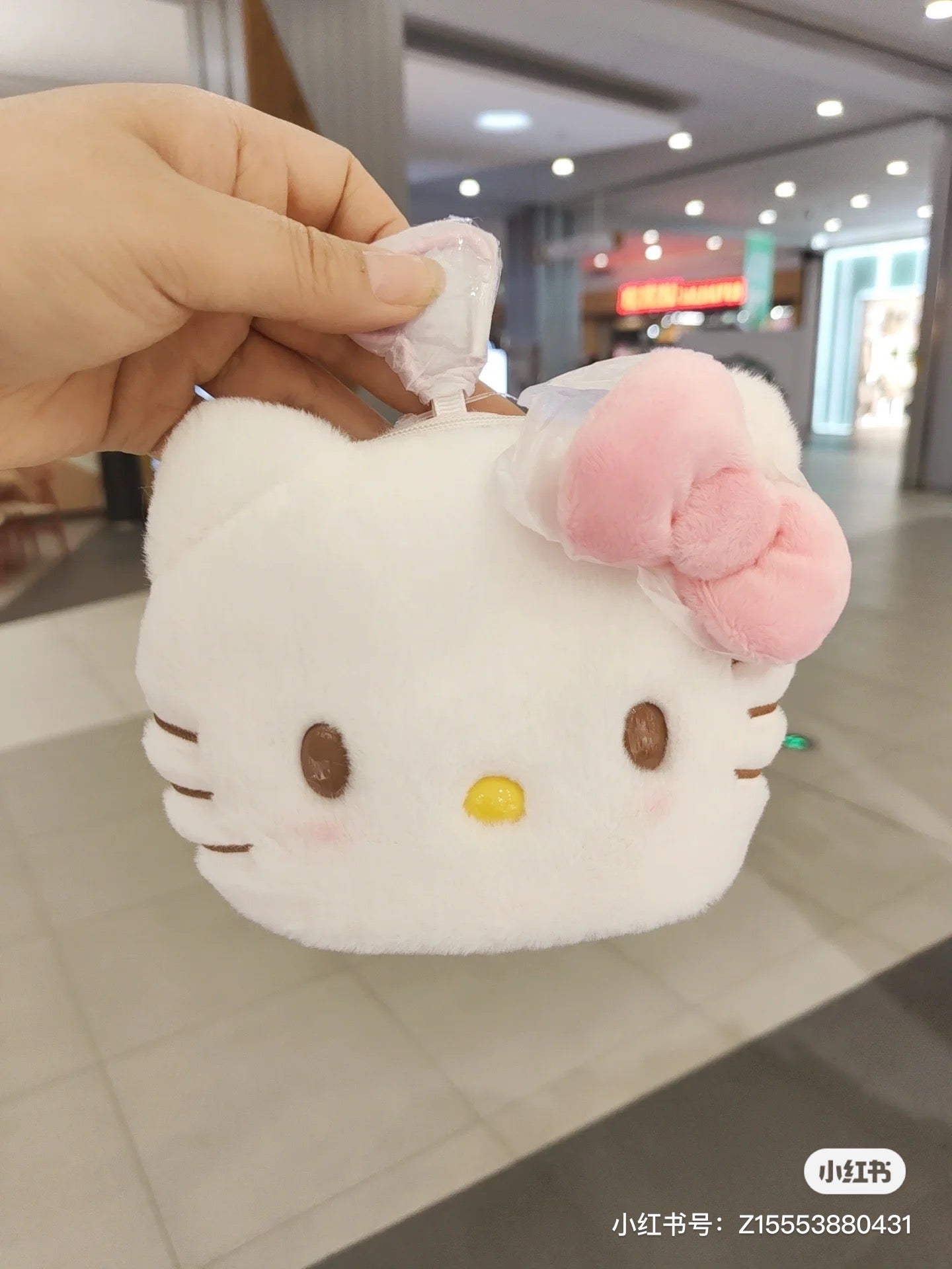 Sanrio|Character Award 2024 Face-shaped Pouch with Window|18×7×12.5cm approx.