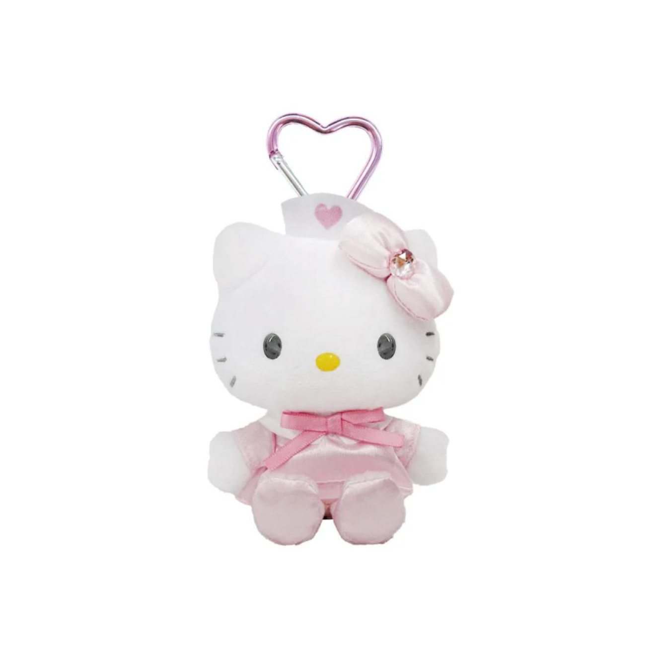 HelloKitty|Sanrio Nurse Mascot Holder /Plush Keychain|120×85×65mm approx.