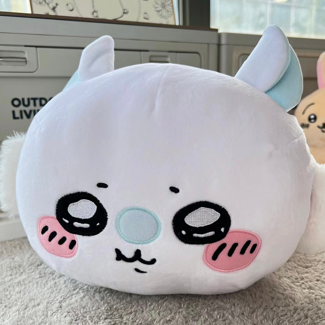 Chiikawa 吉伊卡哇|mochi手感飞鼠趴趴超大公仔/玩偶/抱枕
