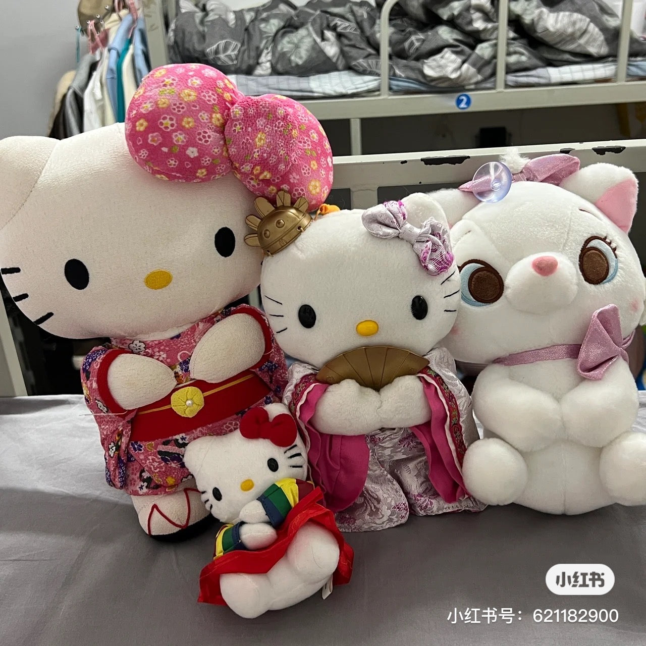 Sanrio三丽鸥|和服Hello kitty玩偶/公仔|高约20cm