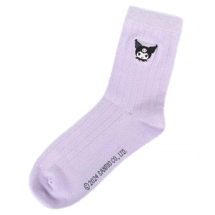 Sanrio|Embroidery Socks|22-24cm approx.