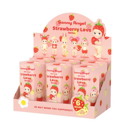 Sonny Angel Strawberry Love Series Mini Figure mystery bag/blind box/All 6 types|1pcs