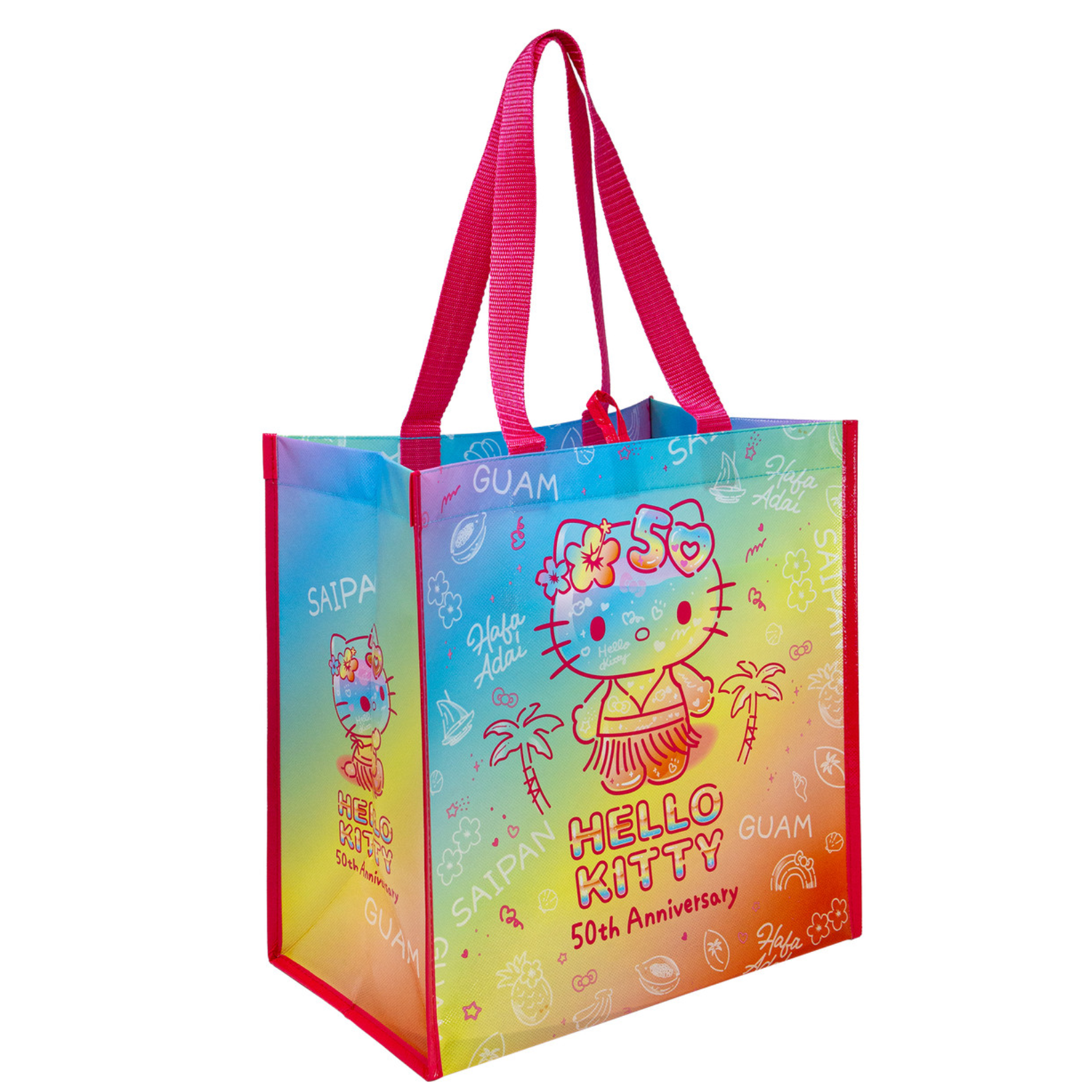 HelloKitty凯蒂猫|夏威夷50周年限定Hawaii Reusable Bag大容量购物包